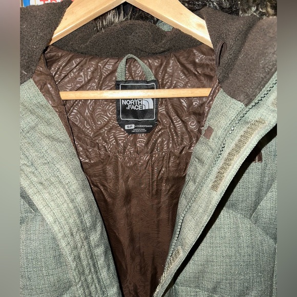 AMAZING North Face 600 Down Vest in Green Twill - Picture 4 of 11